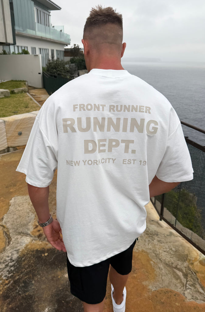 Running Dept Tee Vanilla Malt [men]