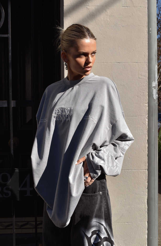 Ashline L/S Tee Concrete