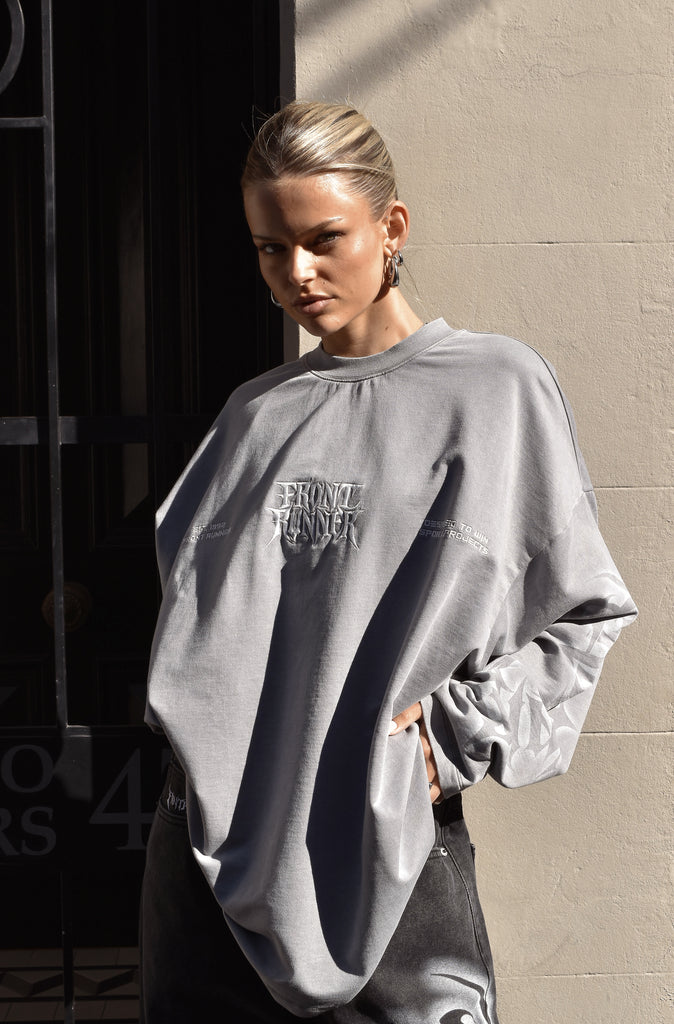 Ashline L/S Tee Concrete