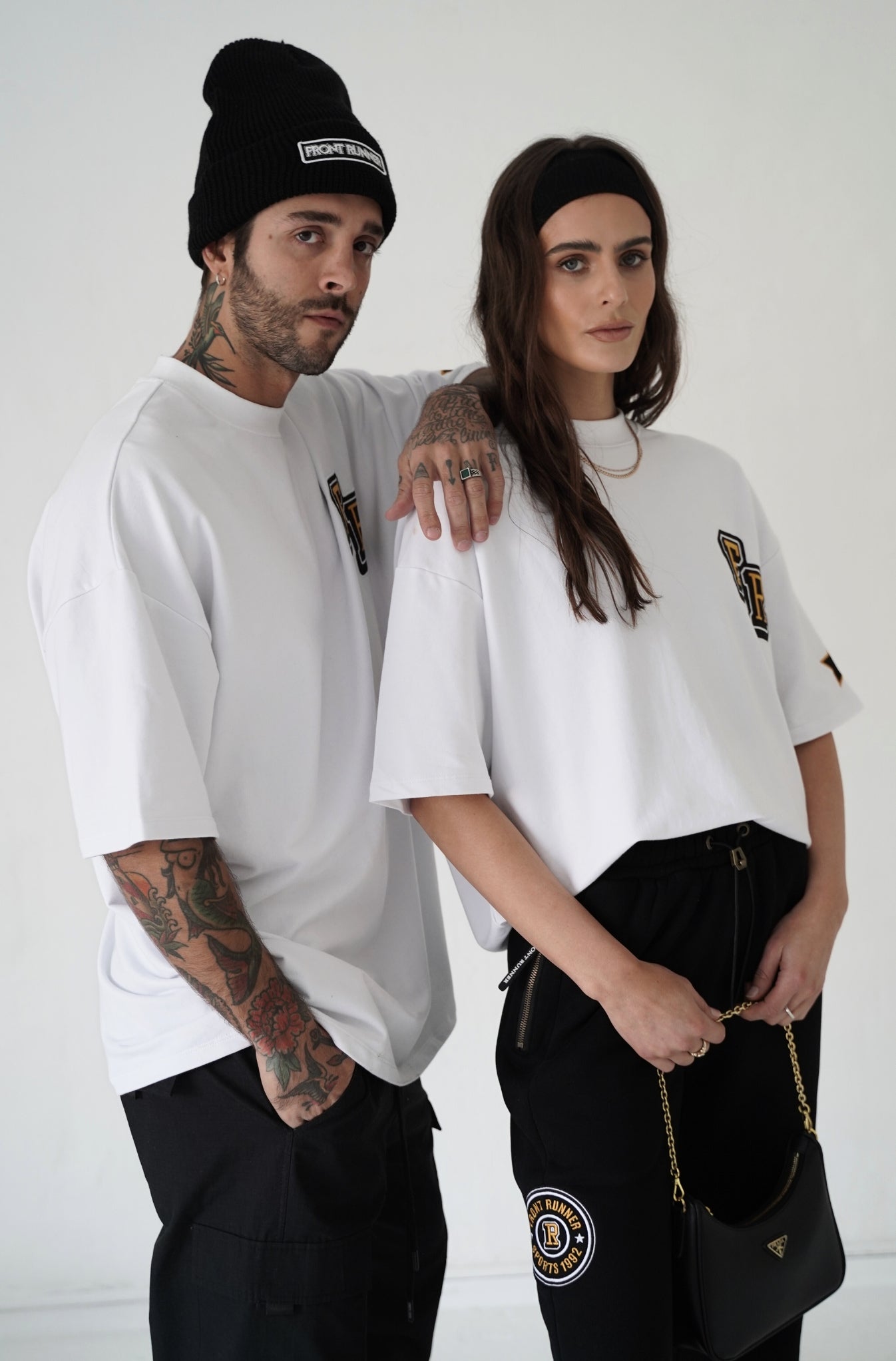 Track Star Tee - White