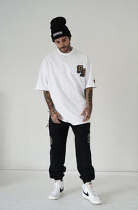 Track Star Tee - White