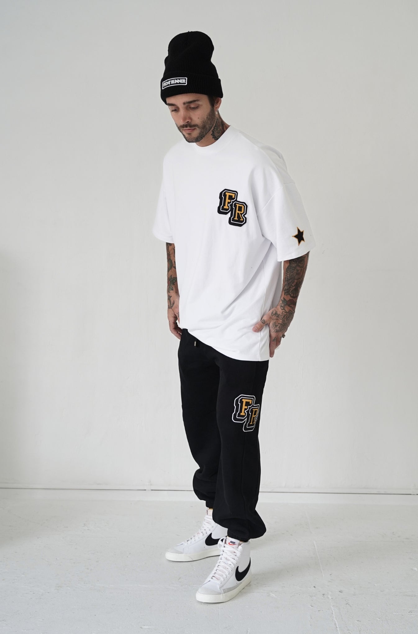 Track Star Tee - White
