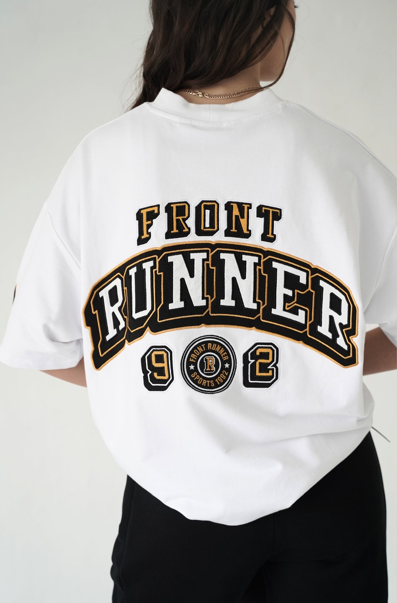 Track Star Tee - White