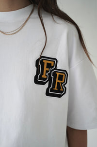 Track Star Tee - White