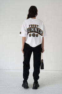 Track Star Tee - White