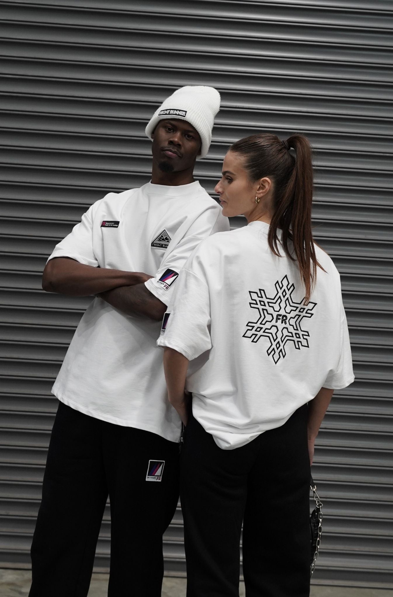 Ski Haus Tee - White