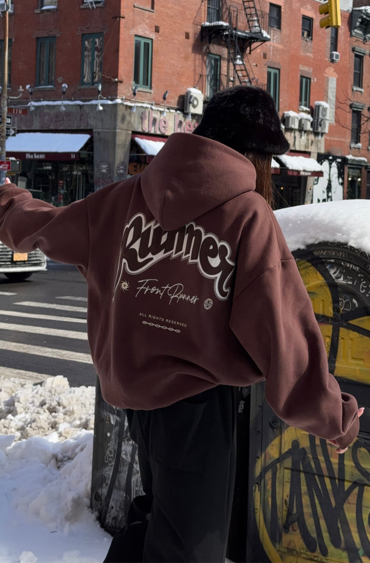 Heritage Hoodie Chocolate [women]