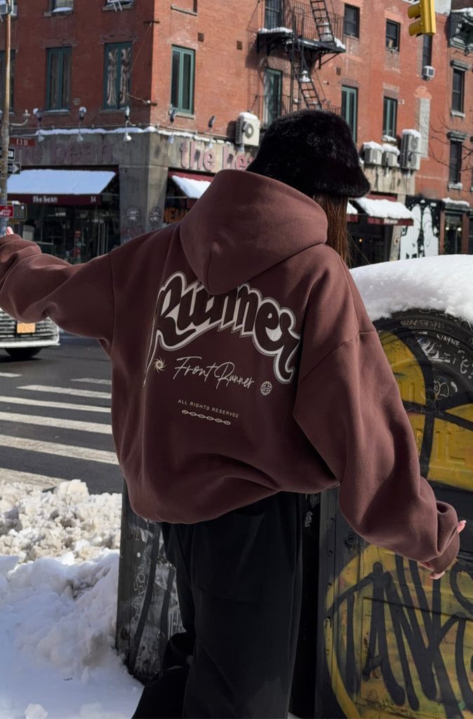 Heritage Hoodie Chocolate