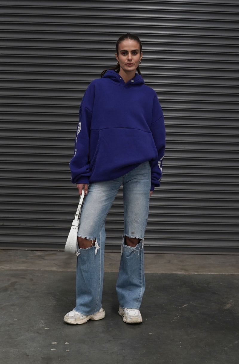 Winter Academy Hoodie - Royal Blue