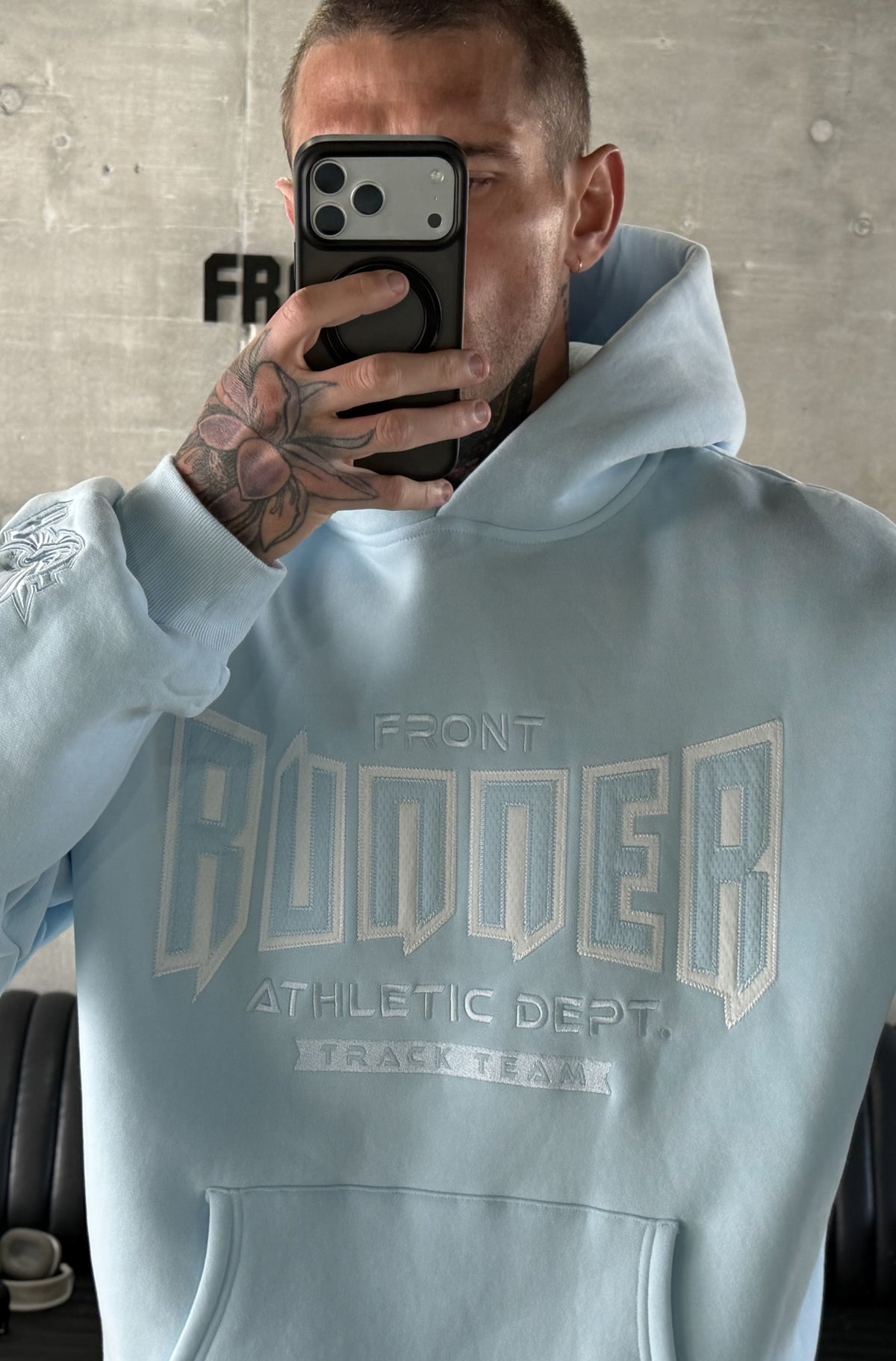 Viper Dept Hoodie Baby Blue [men]