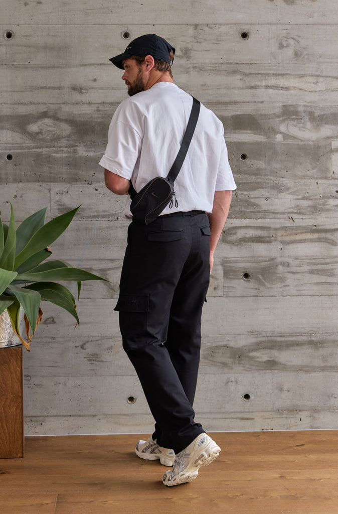 Tailored Cargo Pant - Black