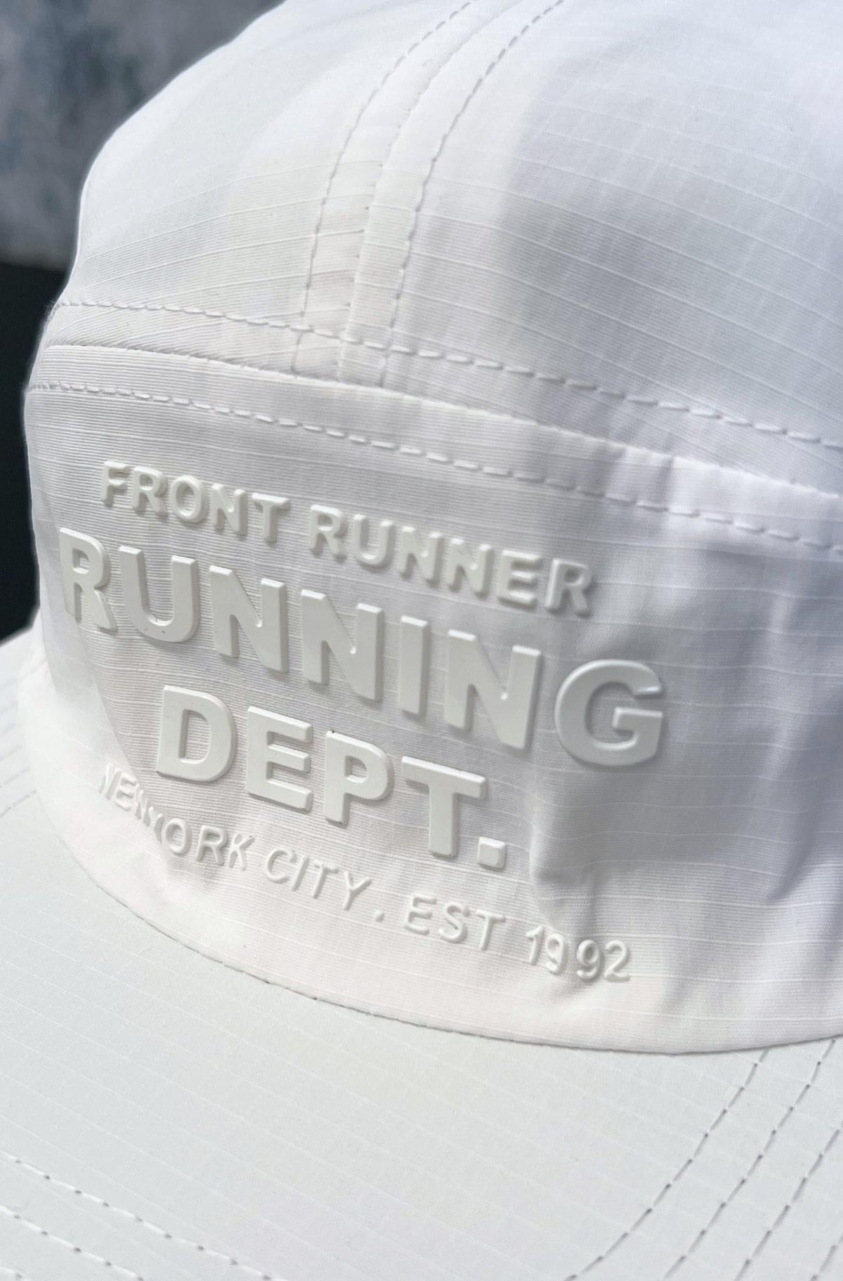 Running Dept Hat - White - Hover