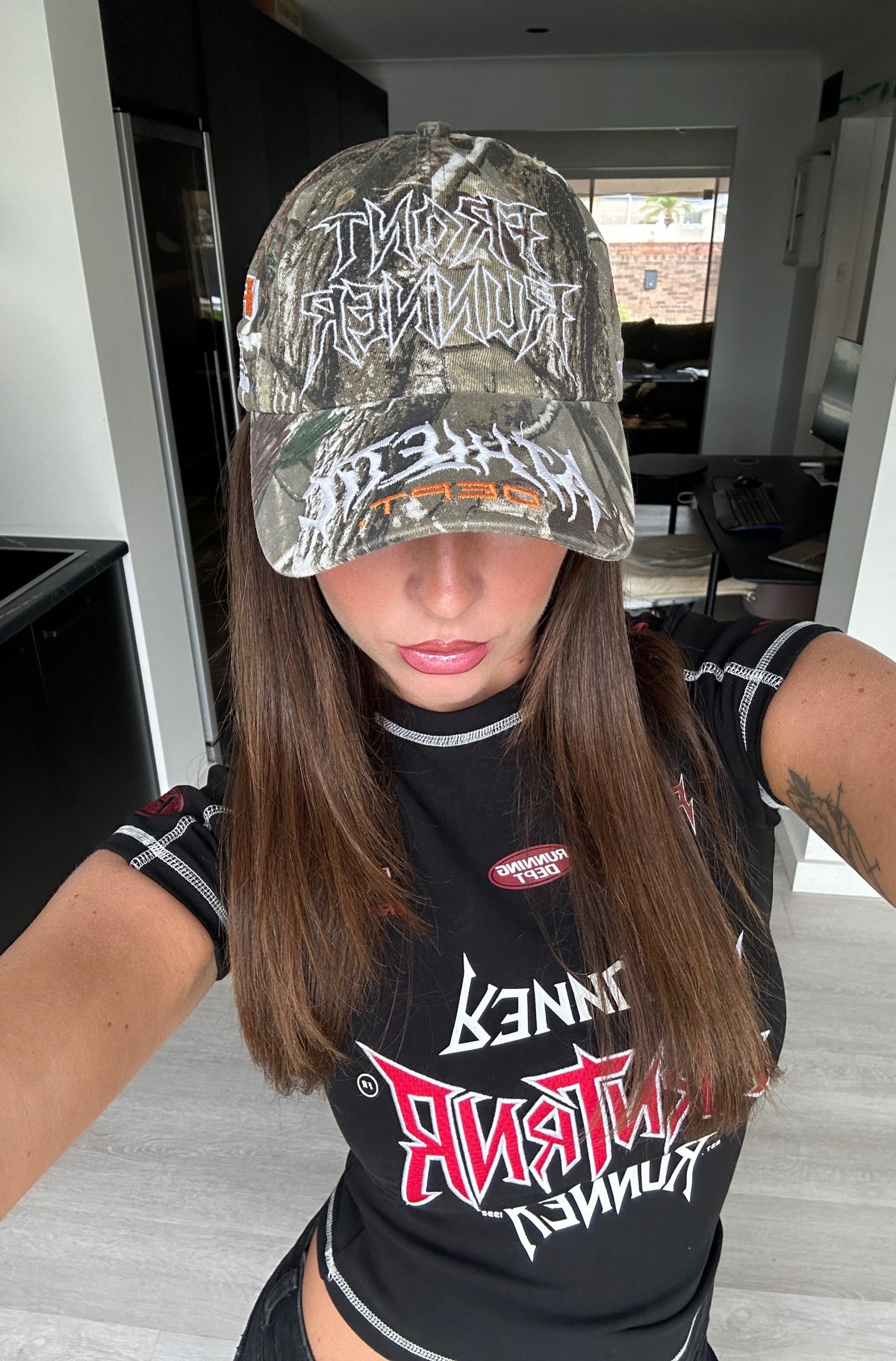 Offset Cap Camo [women]