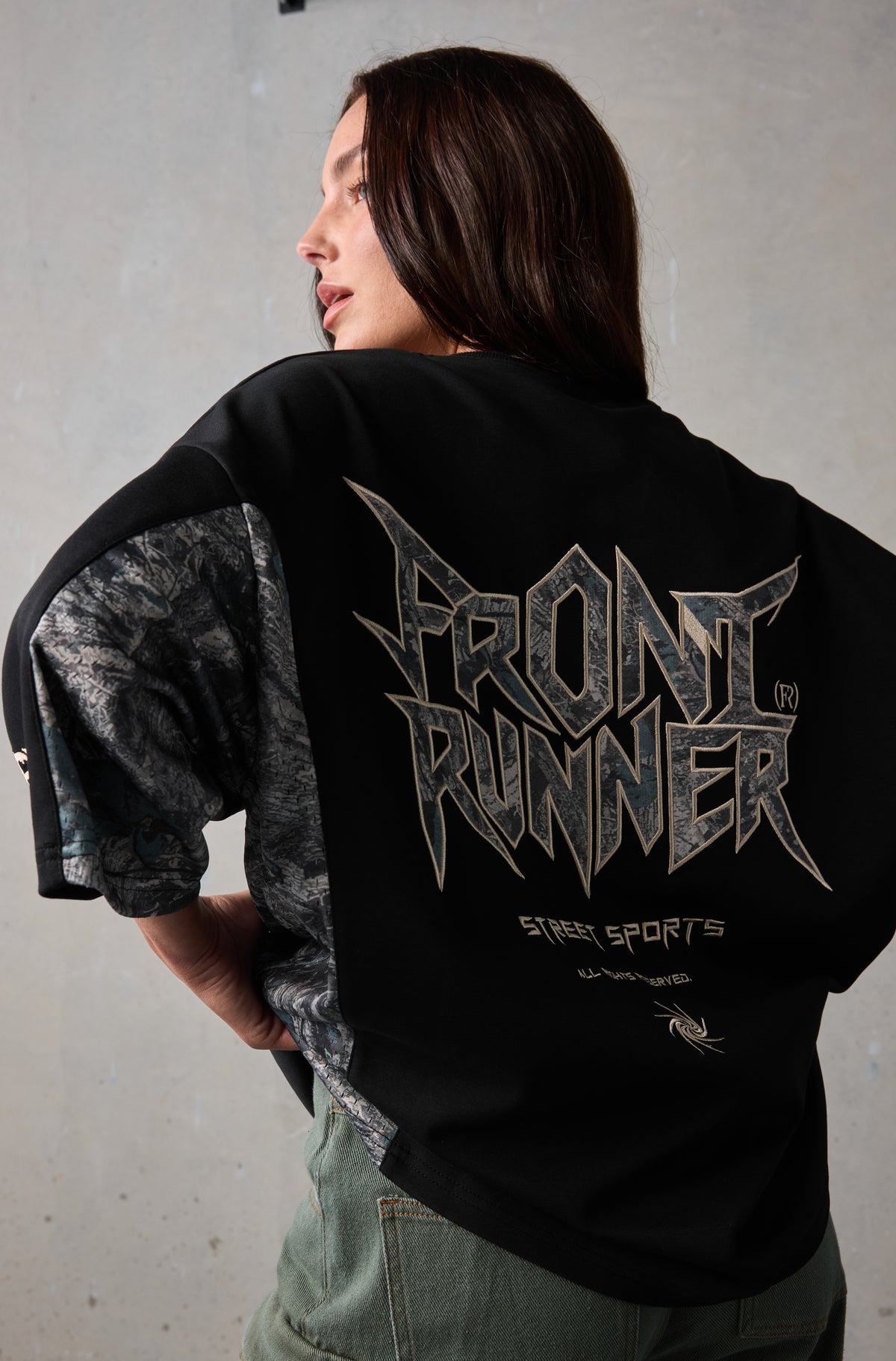 No Mercy Jersey - Black/Camo - Women