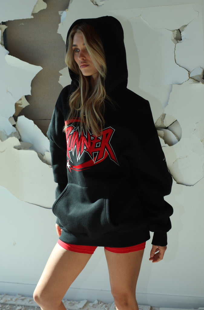 Supanova Hoodie - Black Cherry