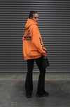Winter Academy Hoodie - Orange