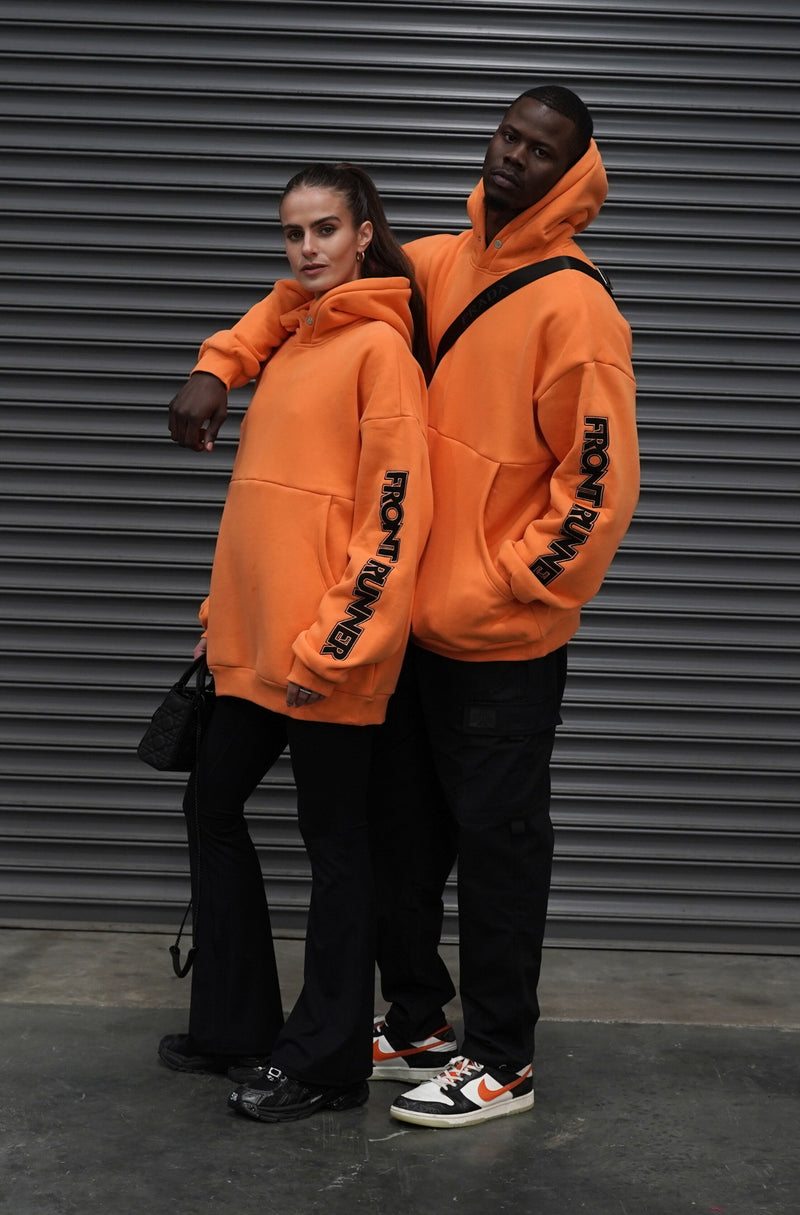 Winter Academy Hoodie - Orange