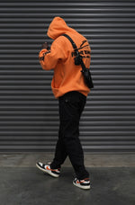 Winter Academy Hoodie - Orange