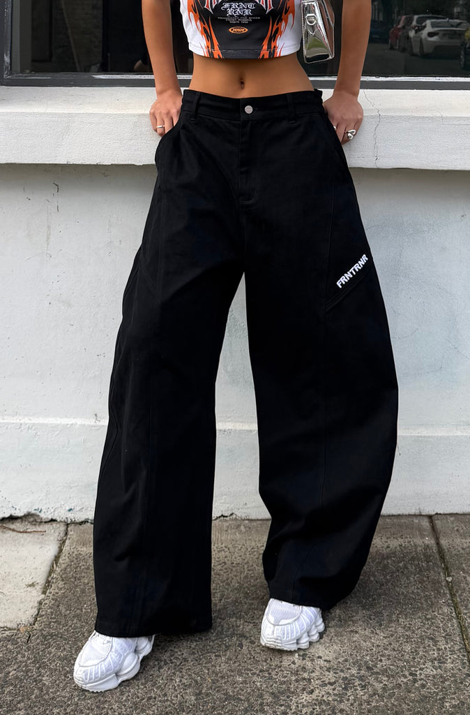 Worker Twill Pant Black