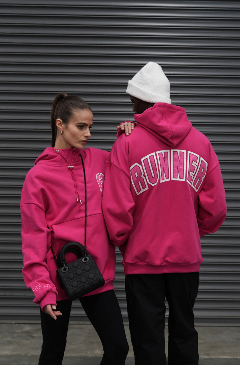 Runner Hoodie - Flamingo