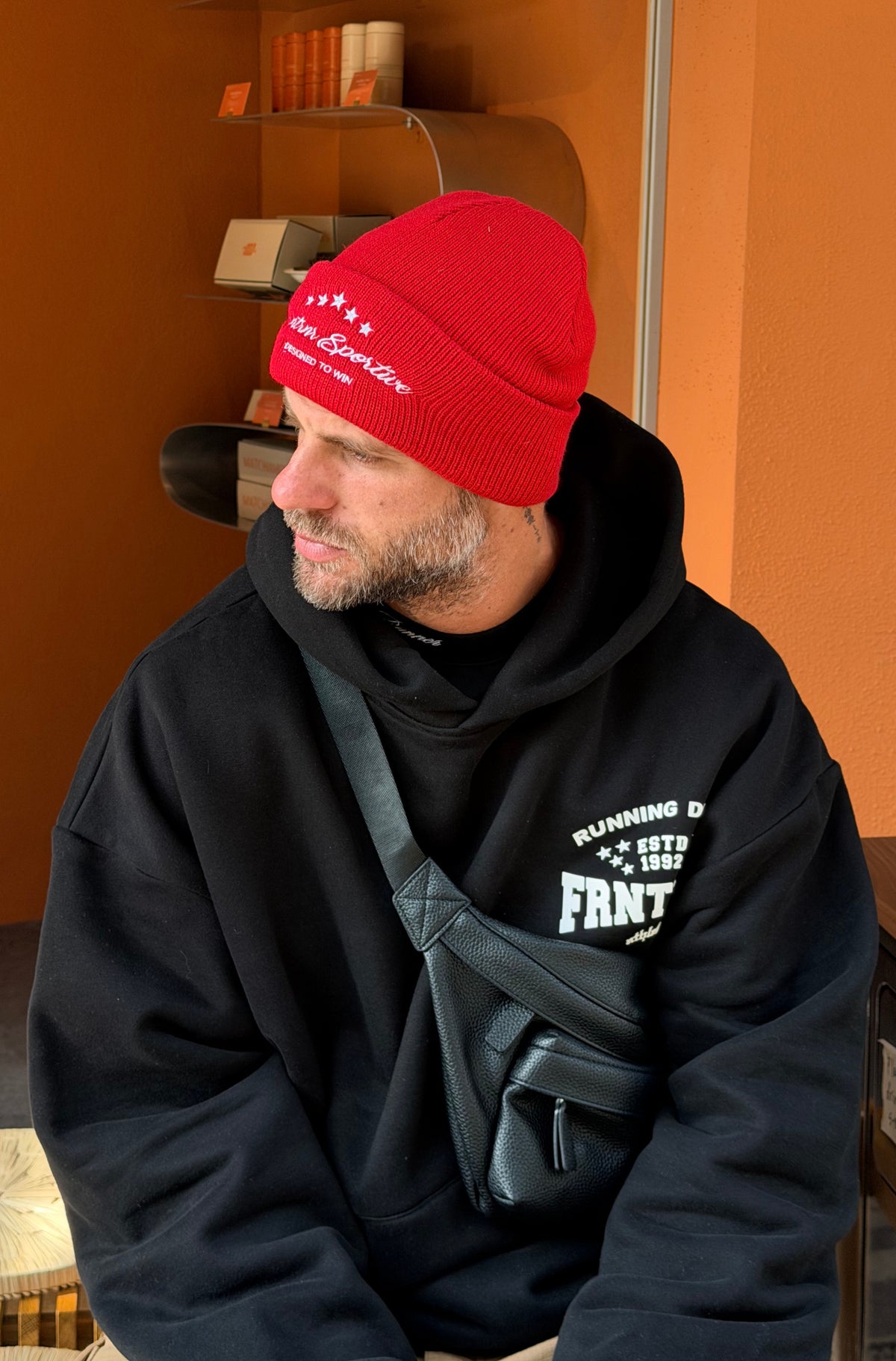 Sportive Beanie Red [men]