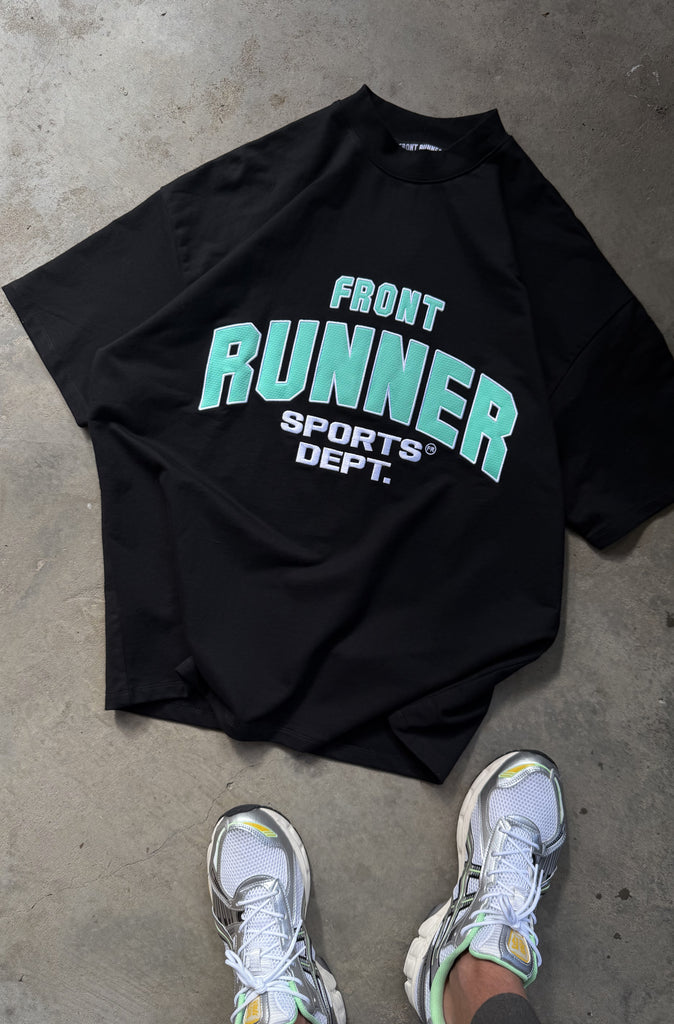 Sports Dept Tee Black Tiffany