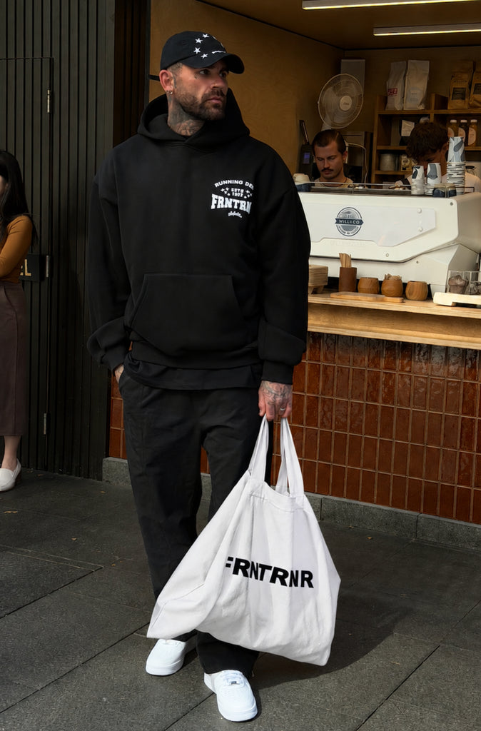 FRNTRNR Oversized Tote White