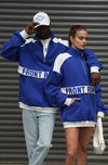 1/4 Zip Sweater - Blue