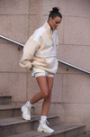 1/4 Zip Sweater - Vanilla