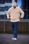 1/4 Zip Sweater - Vanilla
