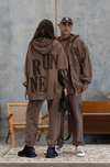 Season Zipped Hood - Mocha