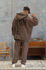 Season Zipped Hood - Mocha