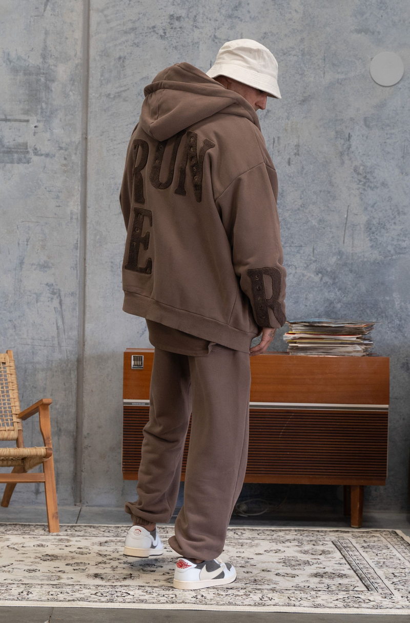 Season Zipped Hood - Mocha