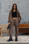 Season Zipped Hood - Mocha