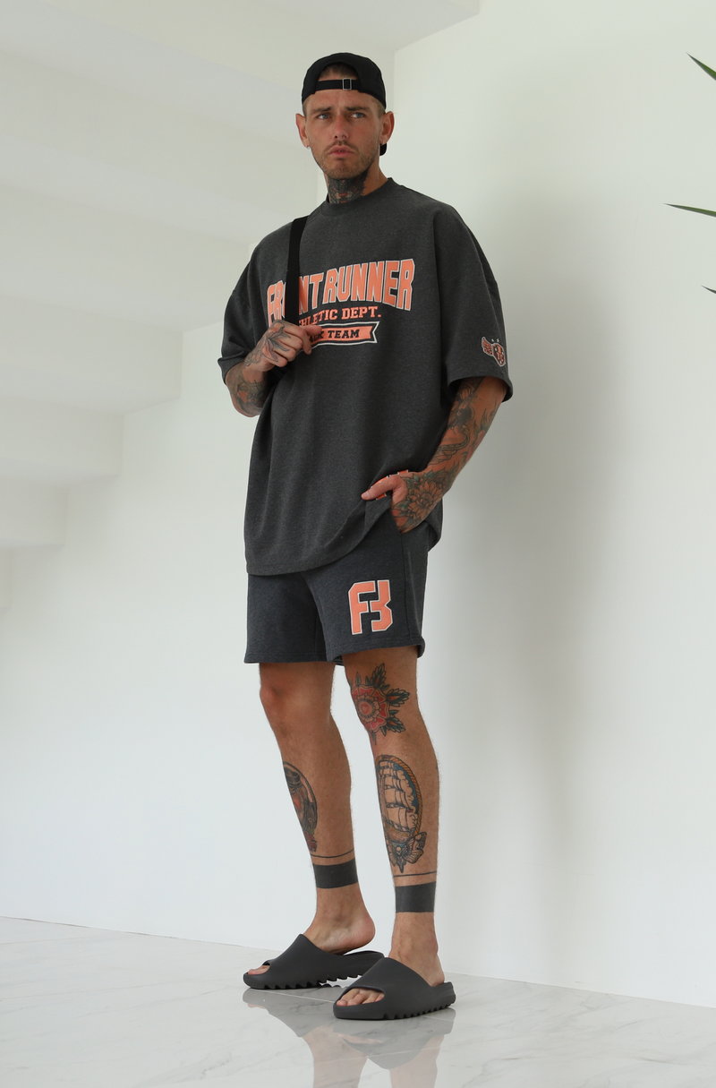 Athletic Dep Shorts - Charcoal