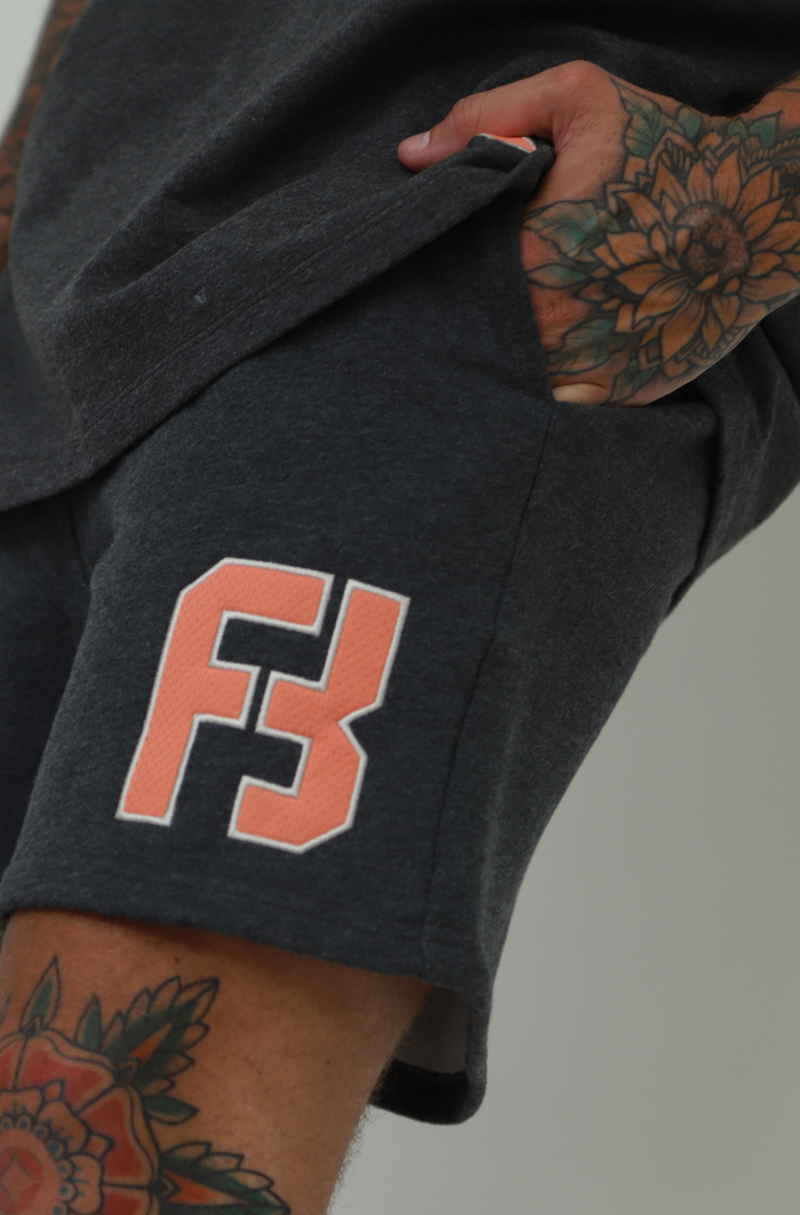 Athletic Dep Shorts - Charcoal