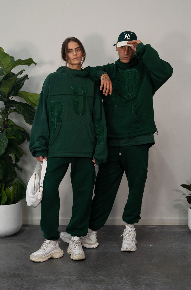 Season Hoodie - Forest Green