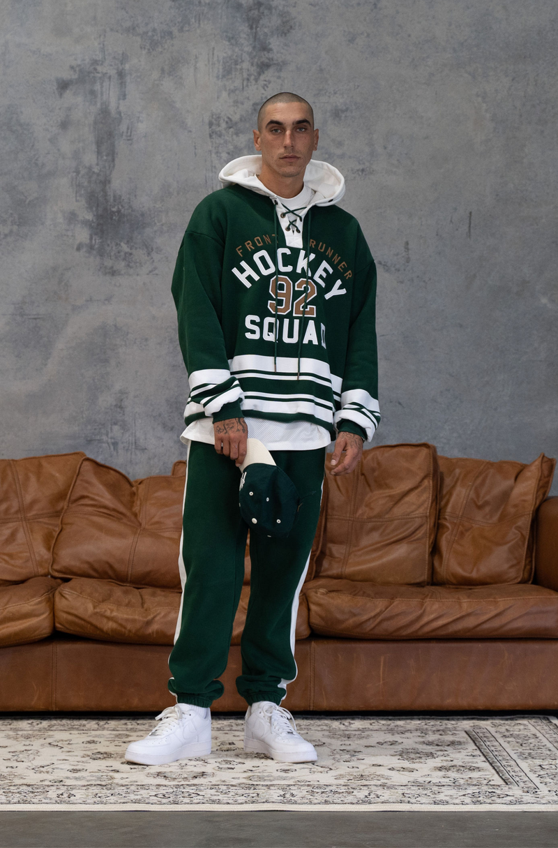 Hockey Squad Hoodie - Emerald