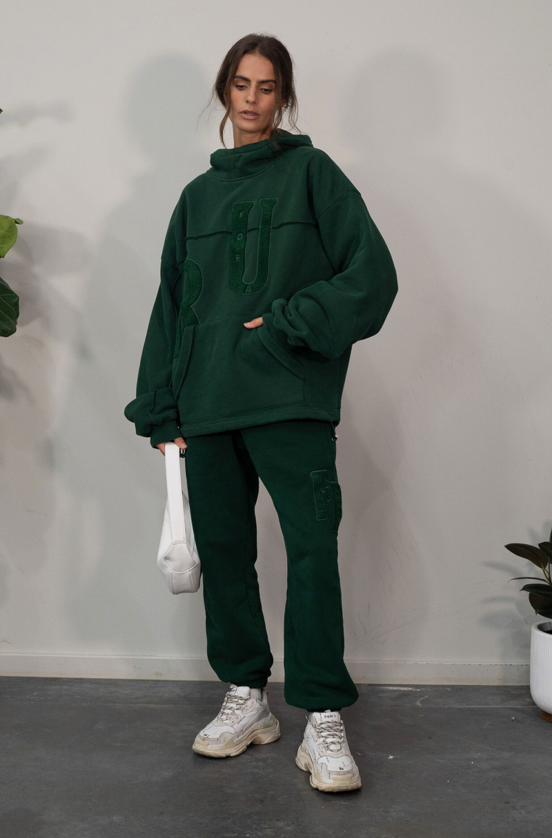Season Hoodie - Forest Green