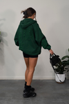 Season Zipped Hood - Forest Green