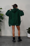 Season Zipped Hood - Forest Green