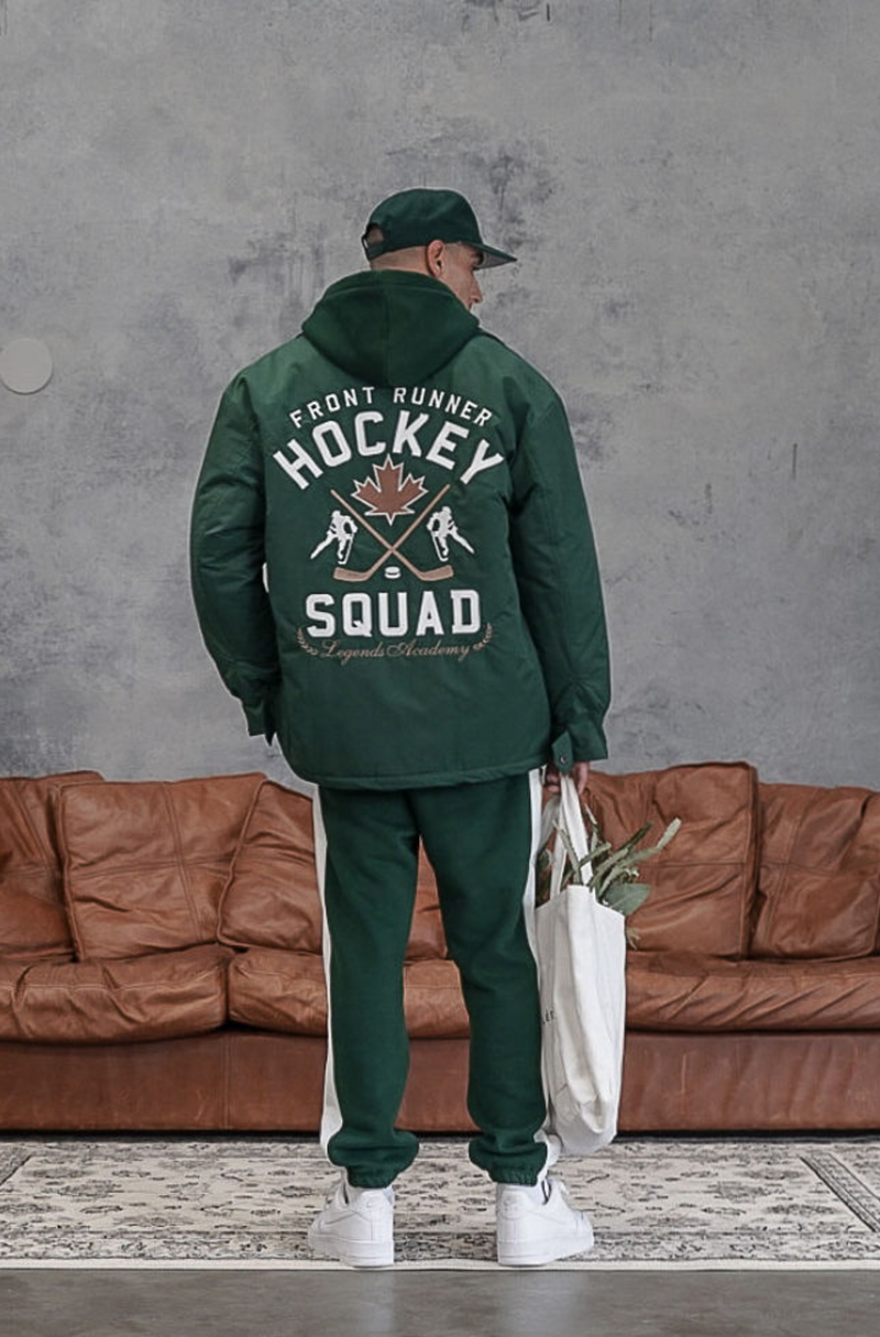 Hockey Squad Jacket - Emerald