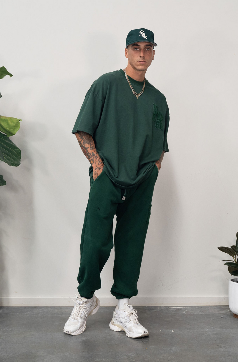 Season Trackies - Forest Green