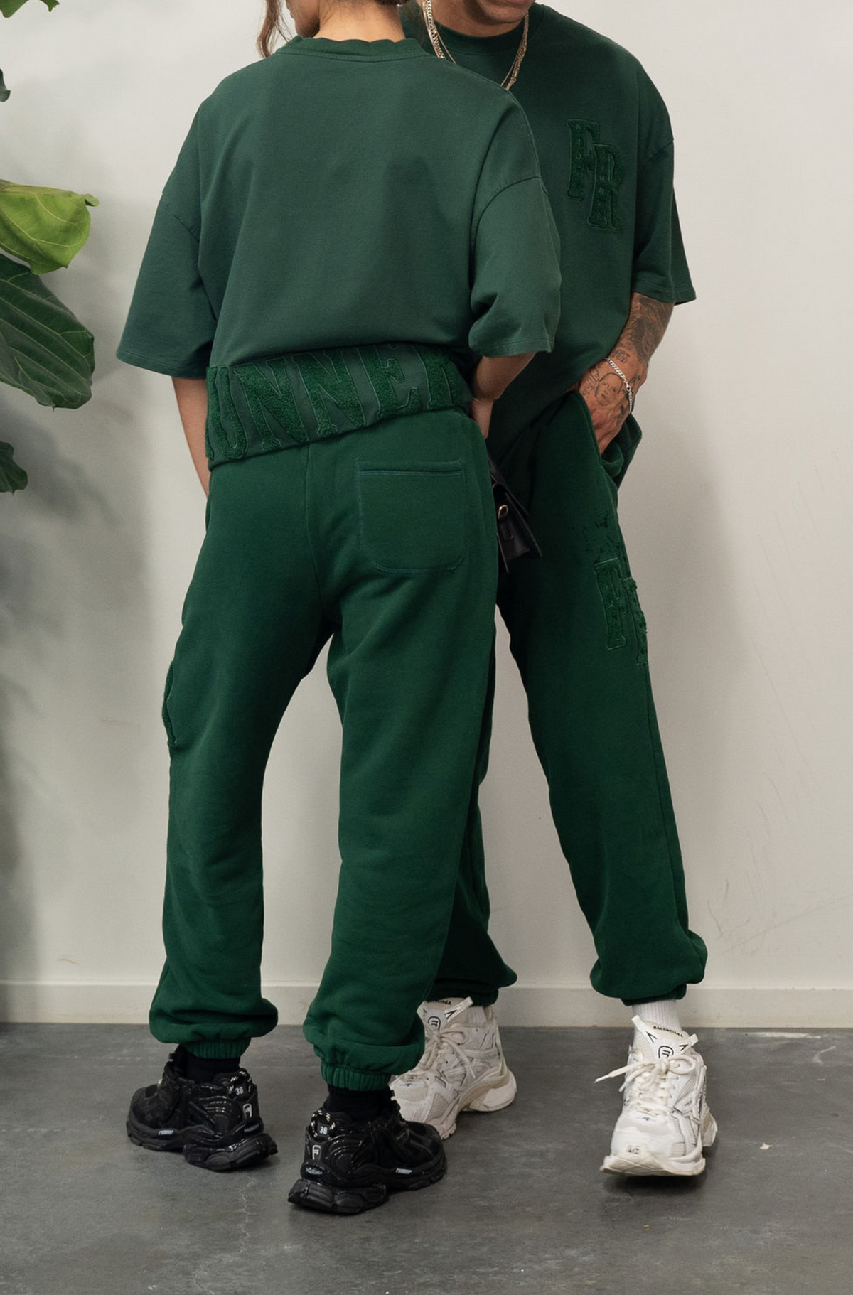 Forest top green tracksuit