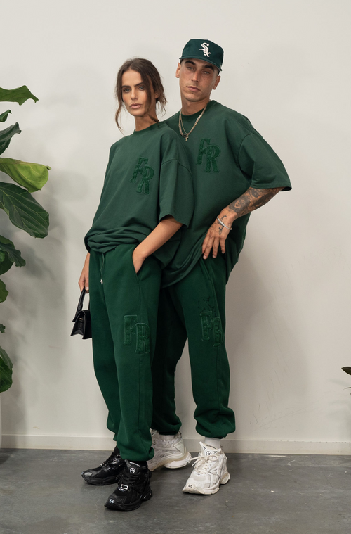 Season Trackies - Forest Green