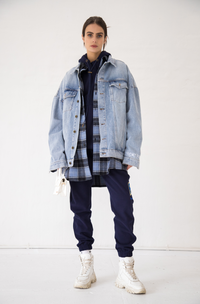 Harlow Jacket - Washed Blue