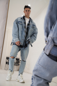 Harlow Jacket - Washed Blue