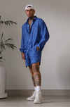 Ulu Linen Shorts - Denim Blue