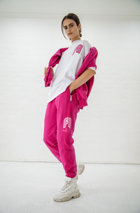 Runner Trackies - Flamingo