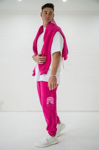 Runner Trackies - Flamingo